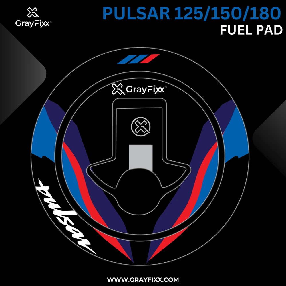 Pulsar 125/150/180 Fuel Pad | Premium 3D Gel Fuel Pad, Pack of 1